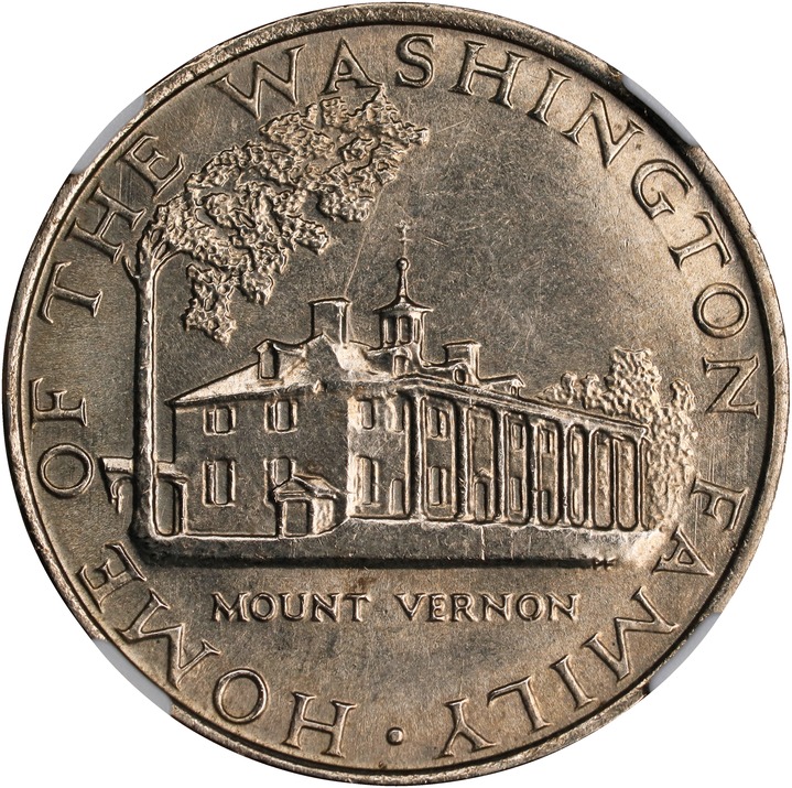 "1759" (1985) P5c Martha Washington, Nickel, J-2182 MS63 thumbnail 2