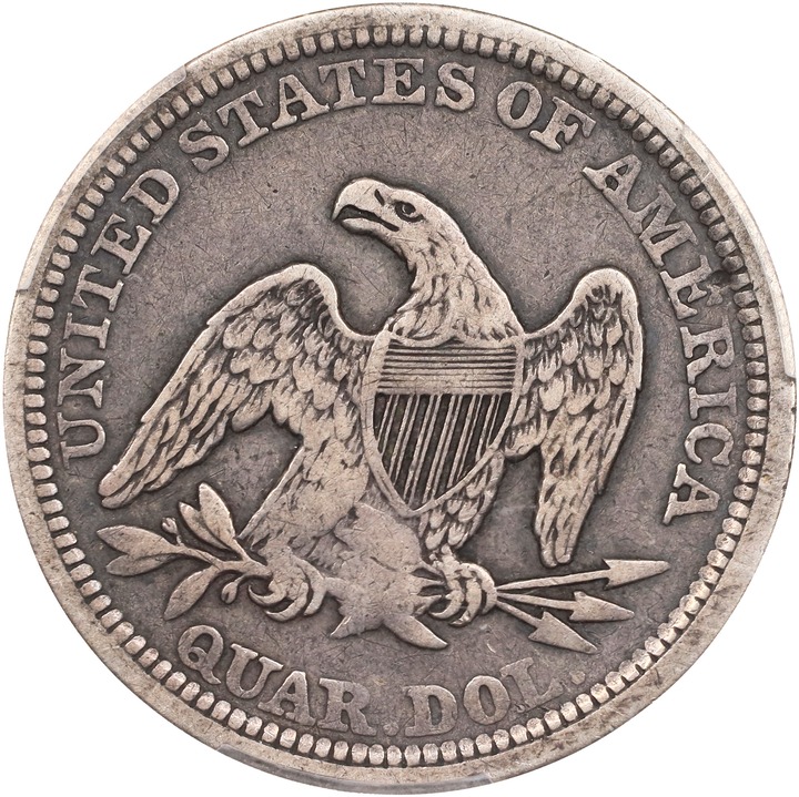 1857 25c Smoking Liberty, FS-401 MS thumbnail 12