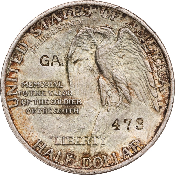 Image for 1925 50c Stone Mountain MS62