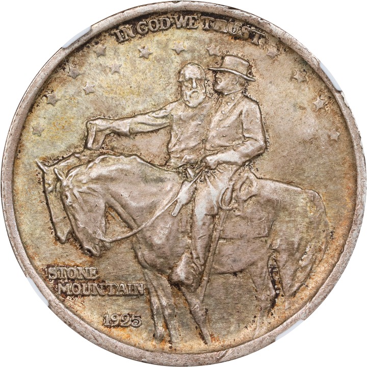 1925 50c Stone Mountain MS62 thumbnail 2