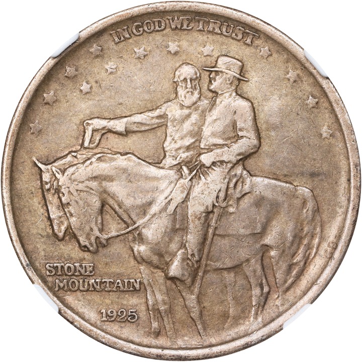 1925 50c Stone Mountain, N.CAR. Counterstamp AU53 thumbnail 10