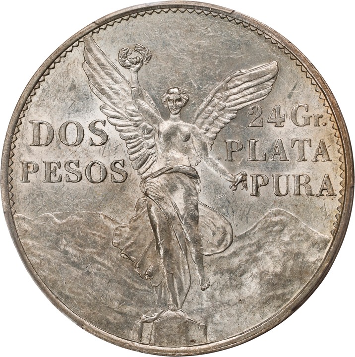 1921-Mo S2P 9 Tail Feathers, Silver, KM-462 MS (KM-462) VF20 thumbnail 3