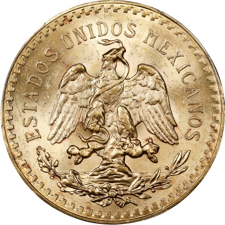 1922 50P Gold MS (KM-481) VF20 thumbnail 4