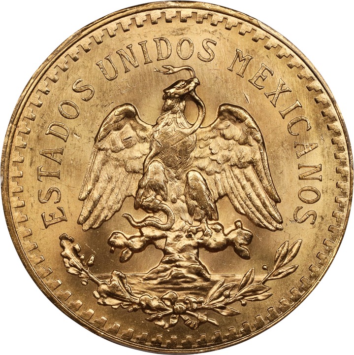 Mexico 50P 37.5g Gold Centenario, 1921-1947 MS [Type] (KM-481) VF20 thumbnail 22