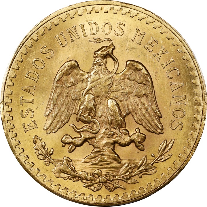 1930 50P Gold MS (KM-481) VF20 thumbnail 2