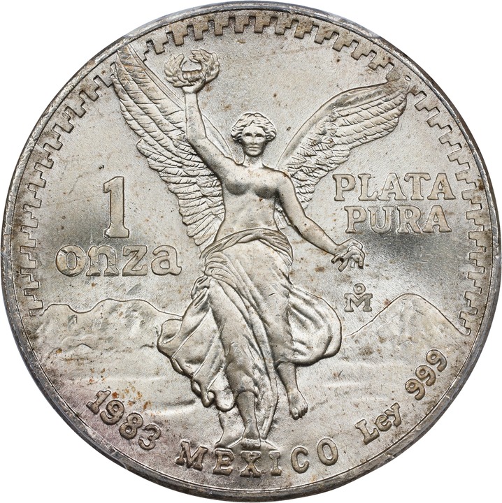 Libertad 1 Onza Silver, 31.1g [Type] MS70 thumbnail 3