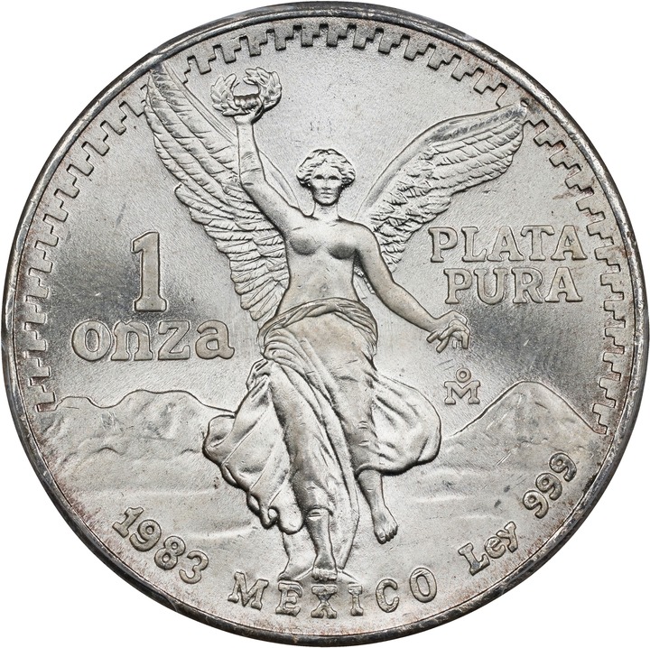 Libertad 1 Onza Silver, 31.1g [Type] MS70 thumbnail 5