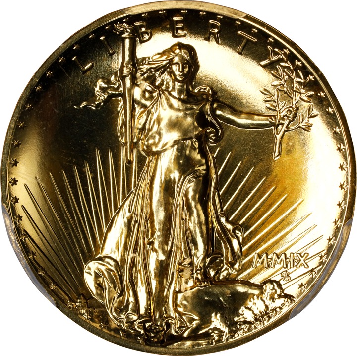 2009-P G$20  1oz Gold, Ultra High Relief MS thumbnail 9