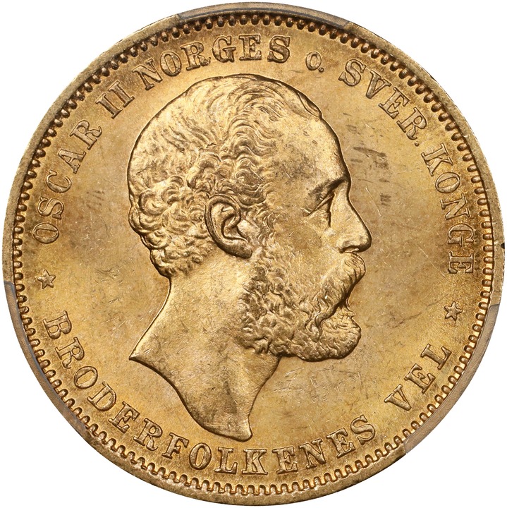 1879 Gold 20 Kr MS 