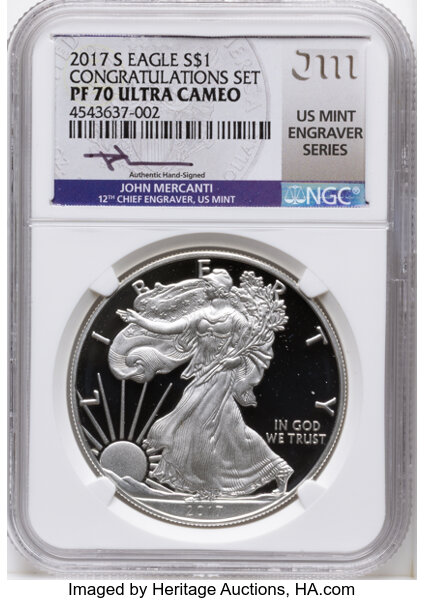 2017-S $1  Silver Eagle PR DCAM thumbnail 6
