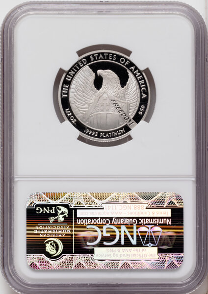 2007-W P$50  Platinum Eagle PR DCAM thumbnail 9