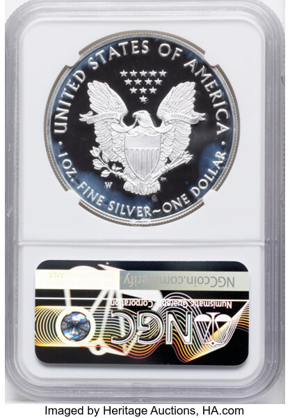 2019-W $1  Silver Eagle PR DCAM thumbnail 18