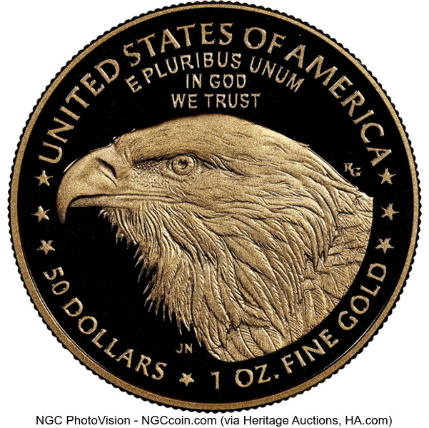 1776~2026-W G$50  Gold Eagle, Liberty Bell Privy, 250th Anniversary PR DCAM thumbnail 9