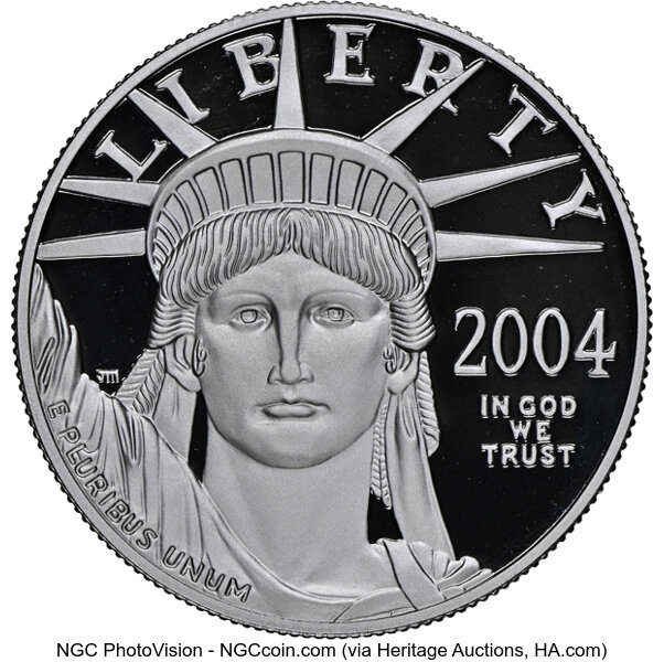 2004-W P$100  Platinum Eagle PR DCAM thumbnail 3