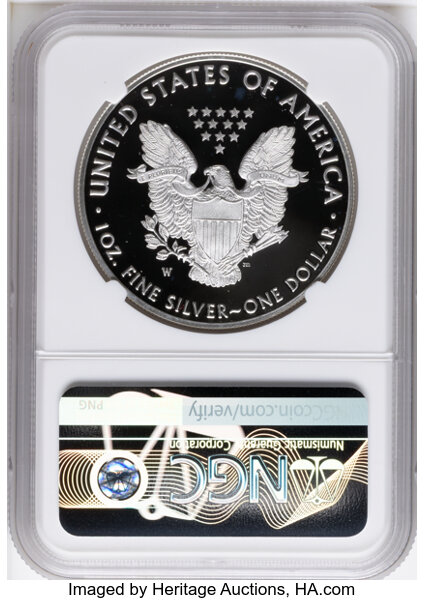 2019-W $1  Silver Eagle PR DCAM PR66 DCAM thumbnail 19