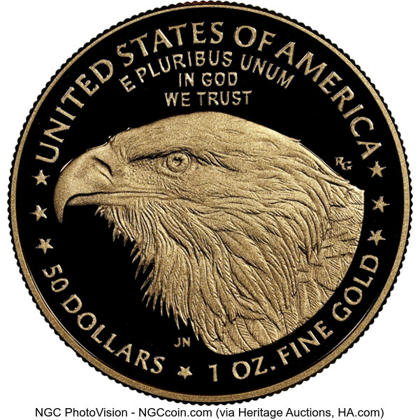 1776~2026-W G$50  Gold Eagle, Liberty Bell Privy, 250th Anniversary PR DCAM thumbnail 8