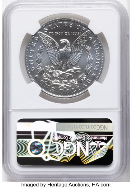 2021-(CC) S$1 Morgan, Privy Mark, 100th Anniversary MS70 thumbnail 10