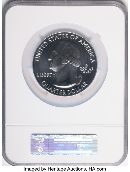 2010 S25c 5oz Silver, Grand Canyon MS thumbnail 5