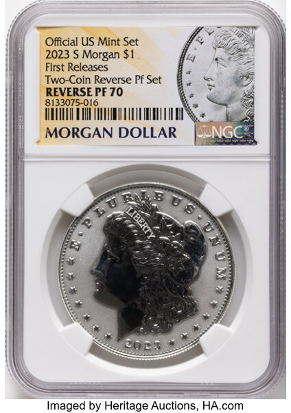2023-S S$1  Morgan, Reverse Proof PR thumbnail 6