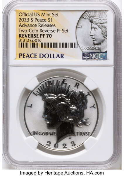 2023-S S$1  Peace, Reverse Proof PR thumbnail 4