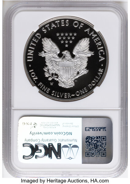 2019-W $1  Silver Eagle PR DCAM thumbnail 20