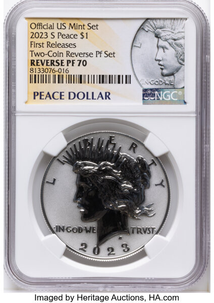 2023-S S$1  Peace, Reverse Proof PR thumbnail 5