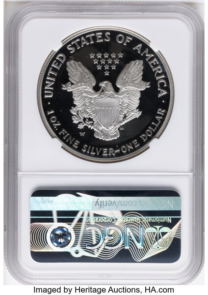 2004-W $1  Silver Eagle PR DCAM PR70 DCAM thumbnail 6