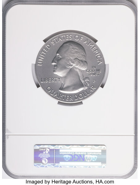2012-P  S25c 5oz Silver, Chaco Culture, Satin Finish SP thumbnail 3
