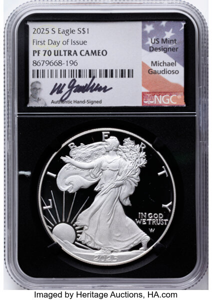 2025-S $1  Silver Eagle PR DCAM thumbnail 8