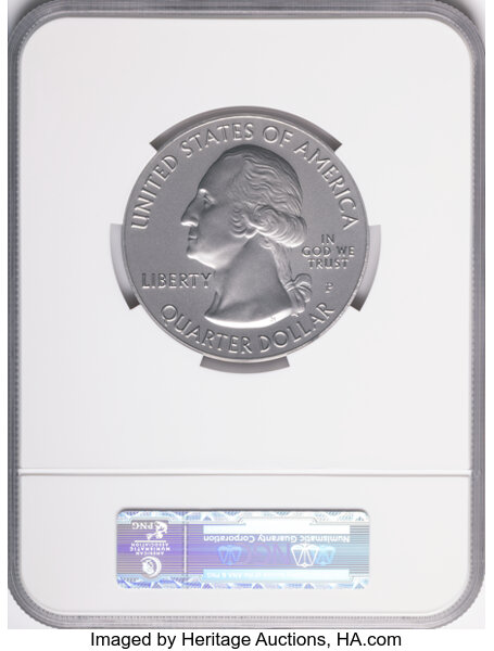 2011-P S25c 5oz Silver, Vicksburg, Satin Finish SP thumbnail 5