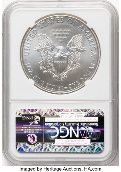 2012 $1  Silver Eagle MS thumbnail 13