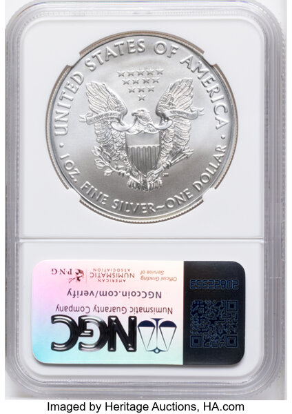 2016-(W) $1  Silver Eagle, Struck at WP Mint, 30th Anniv. MS thumbnail 5