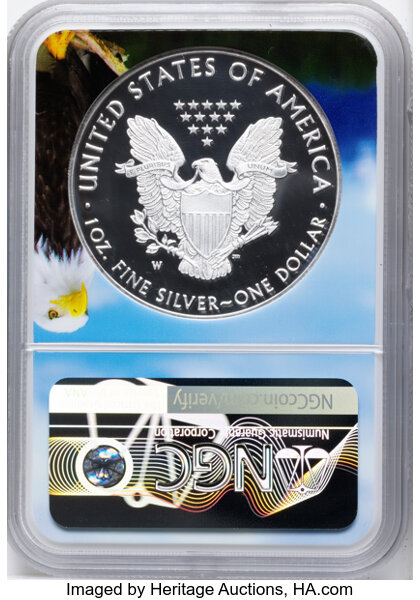 2019-W $1  Silver Eagle PR DCAM thumbnail 17