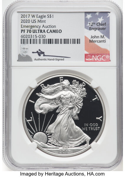 2017-W $1  Silver Eagle PR DCAM thumbnail 15