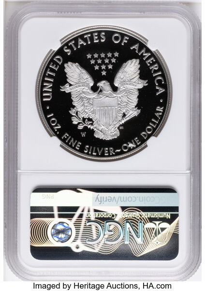 2019-W $1  Silver Eagle PR DCAM PR66 DCAM thumbnail 21