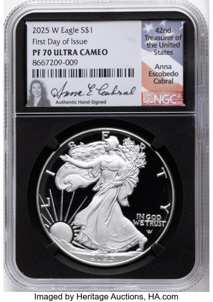 2025-S $1  Silver Eagle PR DCAM thumbnail 12