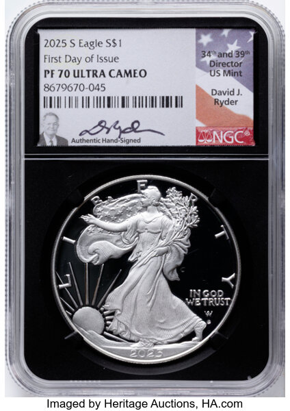 2025-S $1  Silver Eagle PR DCAM thumbnail 11