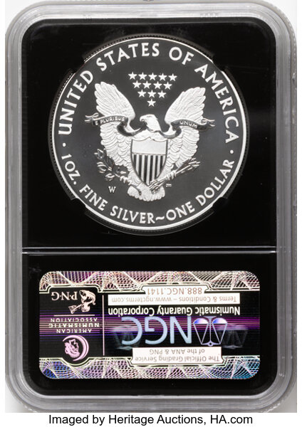 2013-W $1  Silver Eagle, Enhanced, West Point Mint Set MS thumbnail 19