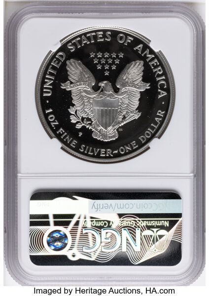 1994-P $1  Silver Eagle PR DCAM OGP thumbnail 4