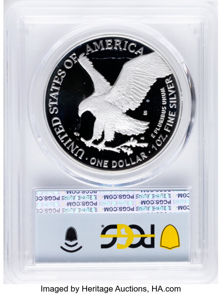 2022-S $1  Silver Eagle PR DCAM PR70 DCAM thumbnail 16