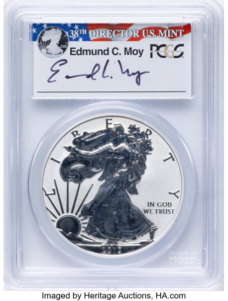 2013-W $1  Silver Eagle, Reverse Proof PR thumbnail 4