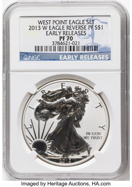 2013-W $1  Silver Eagle, Reverse Proof PR thumbnail 5