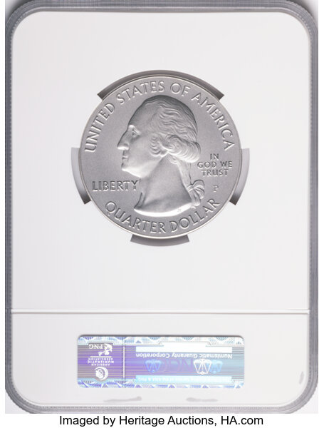 2012-P S25c 5oz Silver, El Yunque, Satin Finish SP thumbnail 3