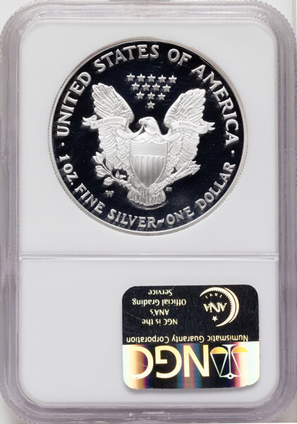 2004-W $1  Silver Eagle PR DCAM PR69 DCAM thumbnail 2