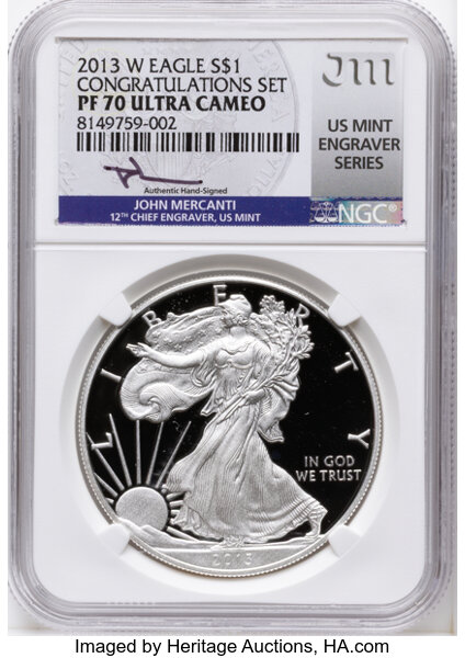 2013-W $1  Silver Eagle PR DCAM thumbnail 5