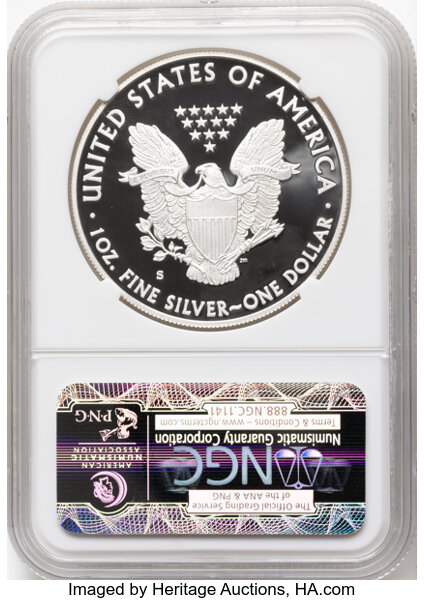 2012-S $1  Silver Eagle PR DCAM thumbnail 19