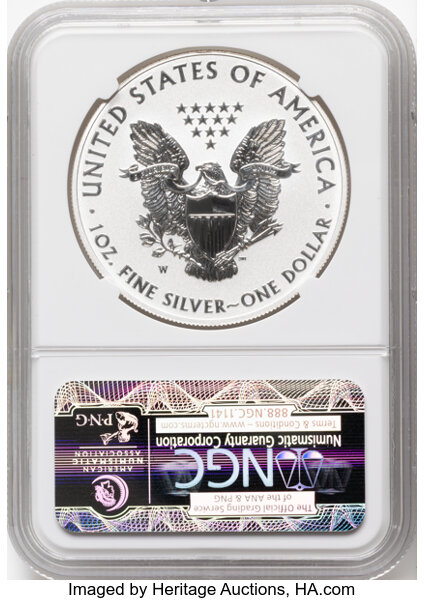 2013-W $1  Silver Eagle, Reverse Proof PR thumbnail 18