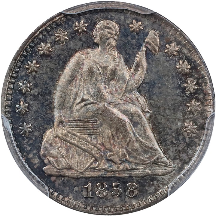 1858 H10c PR64 CAC thumbnail 5