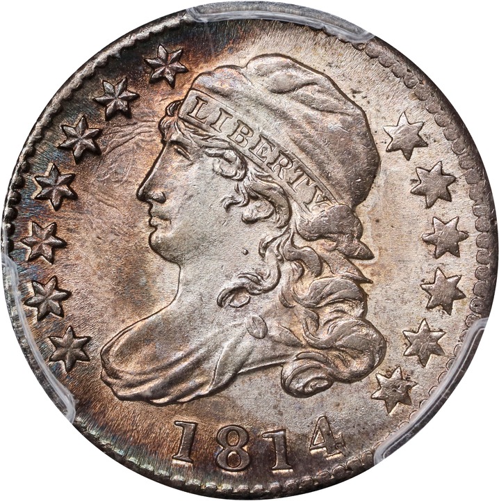 1814 10c Large Date AU50 thumbnail 21