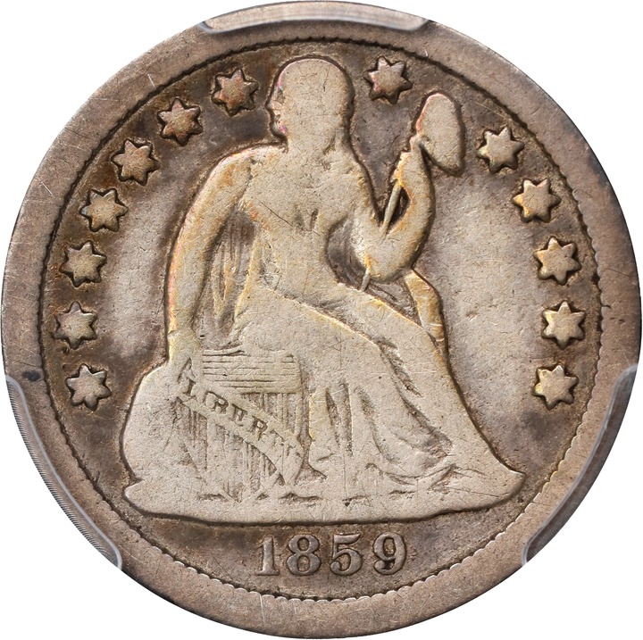 1859-S 10c MS thumbnail 3